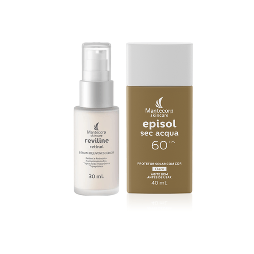 KIT_REVSEC02_Kit Rej. Reviline Retinol + Episol Sec Acqua tom claro FPS60 KIT_REVSEC02_Kit Rej. Reviline Retinol + Episol Sec Acqua tom claro FPS60